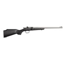 CRICKETT KSA2295 YOUTH  22 WMR 1RD 16.12" BLUED BARREL & RECEIVER, FIXED FRONT/ADJUSTABLE REAR PEEP SIGHTS, BLACK SYNTHETIC STOCK W/11.5" LOP, REBOUNDING FIRING PIN SAFETY