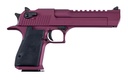 MAGNUM RESEARCH DE50BKC DESERT EAGLE BLACK CHERRY 50 AE 7+1 6" BLACK BARREL, METALLIC BLACK  CHERRY CERAKOTE SERRATED SLIDE, ALUMINUM FRAME W/PICATINNY RAIL & BEAVERTAIL BLACK RUBBER GRIPS