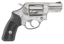 RUGER 5783 SP101  9MM LUGER  2.25" BARREL 5RD TRIPLE-LOCKING CYLINDER, SATIN STAINLESS STEEL, CUSHIONED RUBBER WITH SYNTHETIC INSERT GRIP, TRANSFER BAR SAFETY