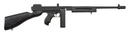 THOMPSON T1C 1927A-1 COMMANDO CARBINE 45 ACP CALIBER WITH 16.50" BARREL, 20+1 CAPACITY (STICK), BLACK PARKERIZED METAL FINISH, BLACK FIXED STOCK RIGHT HAND INCLUDES BLACK NYLON SLING