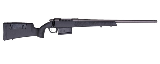 [747115457816] WEATHERBY 3WR04300NR2T 307 RANGE SF 300 WIN 5+1 22" TUNGSTEN CERAKOTE HEAVY THREADED BARREL, TUNGSTEN CERAKOTE DRILLED & TAPPED STEEL RECEIVER, ADJ CHEEK PIECE & LOP BLACK SYNTHETIC STOCK