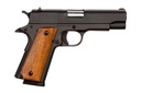 ROCK ISLAND 51417MA GI STANDARD MS *MA COMPLIANT 45 ACP CALIBER WITH 4.20" BARREL, 8+1 CAPACITY, OVERALL BLACK PARKERIZED FINISH STEEL, BEAVERTAIL FRAME, SERRATED SLIDE & WOOD GRIP