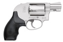 SMITH & WESSON 163070 MODEL 638 *CA COMPLIANT 38 SPECIAL + P 5 SHOT 1.88" STAINLESS STEEL BARREL/CYLINDER, MATTE SILVER ALUMINUM ALLOY J-FRAME, POLYMER GRIP, INTERNAL LOCK, CONCEALED HAMMER