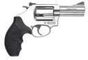 SMITH & WESSON 162430 MODEL 60  357 MAG OR 38 S&W SPL +P 5 SHOT 3" STAINLESS STEEL BARREL/CYLINDER, SATIN STAINLESS STEEL J-FRAME, EXPOSED HAMMER, POLYMER GRIP