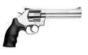 SMITH & WESSON 164198 MODEL 686 PLUS 357 MAG OR 38 S&W SPL +P  STAINLESS STEEL 6" BARREL & 7RD   CYLINDER, SATIN STAINLESS STEEL L-FRAME, RED RAMP FRONT/WHITE OUTLINE REAR SIGHTS, INTERNAL LOCK