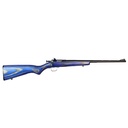 CRICKETT KSA2222 YOUTH  22 LR 1RD 16.12" BLUED BARREL & RECEIVER, FIXED FRONT/ADJUSTABLE REAR PEEP SIGHTS, BLUE LAMINATE STOCK W/11.5" LOP, REBOUNDING FIRING PIN SAFETY