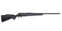WEATHERBY VTX653WR6T VANGUARD OBSIDIAN FULL SIZE 6.5-300 WTHBY MAG 3+1 26" BLUED #2 CONTOUR THREADED BARREL, BLUED DRILLED & TAPPED STEEL RECEIVER, BLACK MONTE CARLO SYNTHETIC STOCK