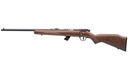 SAVAGE ARMS 50701 MARK II GL FULL SIZE 22 LR 10+1 21" MATTE BLACK SPORTER BARREL, MATTE BLACK DRILLED & TAPPED CARBON STEEL RECEIVER, SATIN BROWN FIXED WOOD STOCK, LEFT HAND