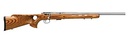 SAVAGE ARMS 96200 93R17 BTVSS FULL SIZE 17 HMR 5+1 21" SATIN HEAVY BUTTON RIFLED BARREL, SATIN DRILLED & TAPPED STAINLESS STEEL RECEIVER, NATURAL BROWN THUMBHOLE LAMINATE STOCK, RIGHT HAND
