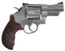SMITH & WESSON 150715 MODEL 629 DELUXE 44 REM MAG OR 44 S&W SPL STAINLESS STEEL 3" BARREL & 6RD CYLINDER, SATIN STAINLESS STEEL N-FRAME,   TEXTURED WOOD GRIP