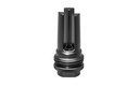 SILENCERCO AC1561 ASR FLASH HIDER BLACK STEEL WITH 13.5X1 LH TPI THREADS FOR 9MM