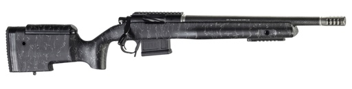 [810651025501] CHRISTENSEN ARMS CA10271H88281 BA TACTICAL LONG RANGE 6.5 CREEDMOOR 4+1 16" CARBON FIBER BARREL, BLACK NITRIDE FINISH, BLACK WITH GRAY WEBBING STOCK