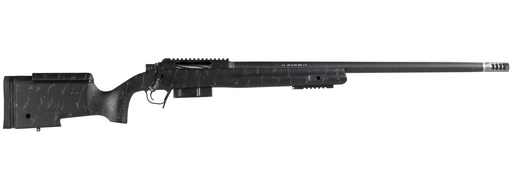 [696528087250] CHRISTENSEN ARMS 8010400500 BA TACTICAL LONG RANGE 6MM CREEDMOOR 4+1 24" CARBON FIBER BARREL, BLACK NITRIDE FINISH, BLACK WITH GRAY WEBBING STOCK