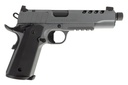TISAS 1911 NIGHT STALKER 45ACP 5" THREADED BBL 8RD BLACK/GRY<