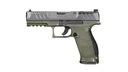 WALTHER PDP OR 9MM 4.5" 18-SHOT GREEN POLYMER FRAME!