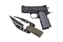 DESERT EAGLE 1911 UNDERCOVER 45ACP 3" ADJ. BLUED W/KNIFE