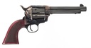 TAYLORS & COMPANY 550813DE SMOKE WAGON UBERTI 45 COLT (LONG COLT) 6 SHOT 5.50" BLUED ROUND BARREL & CYLINDER, COLOR CASE HARDENED STEEL FRAME, CHECKERED WALNUT NAVY GRIP, EXPOSED HAMMER