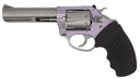 CHARTER ARMS 52242 PATHFINDER LITE 22 LR 8RD 4.20" MATTE STAINLESS STAINLESS STEEL BARREL, LAVENDER ALUMINUM FRAME, MATTE STAINLESS CYLINDER, BLACK FINGER GROOVED RUBBER GRIP, EXPOSED HAMMER