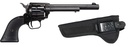 HERITAGE MFG RR22B6PGHOL ROUGH RIDER  22 LR 6 SHOT, 6.50" BLACK OXIDE STEEL BARREL, BLACK OXIDE ZINC ALLOY FRAME, BLACK OXIDE CYLINDER, BLACK POLYMER GRIP, EXPOSED HAMMER