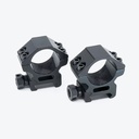 RITON OPTICS X1H SCOPE RINGS  MATTE BLACK 1" HIGH