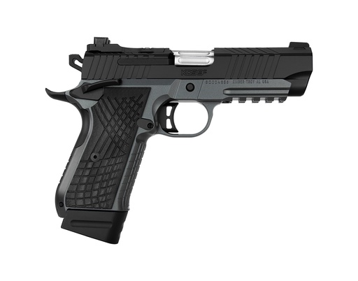[669278310183] KIMBER MFG.,INC 3100018 KDS9C RAIL 9MM 10+1 4.09" KIMPRO GRAY/BLACK FRONT AND REAR SERRATIONS STAINLESS STEEL G-10 GRIP