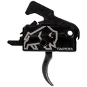 TAPCO TAP22034  RIFLE TRIGGER BLACK CURVED TRIGGER SINGLE-STAGE FITS AR-15