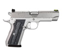 KIMBER MFG.,INC 3100013 KDS9C  9MM 10+1 4.09" KIMPRO SILVER  FRONT AND REAR SERRATIONS STAINLESS STEEL SLIDE GRAY AND BLACK G10 CROSSHATCH GRIP