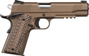 KIMBER MFG.,INC 3000236 DESERT WARRIOR  45 ACP 7+1 5" FRONT SERRATIONS STEEL SLIDE DESERT TAN KIMPRO II G-10 GRIP