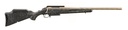 RUGER 46973 AMERICAN II PRAIRIE FULL SIZE 6.5 CREEDMOOR 3+1 20" SMOKED BRONZE CERAKOTE SPIRAL FLUTED THREADED BARREL & ALLOY STEEL RECEIVER W/PICATINNY RAIL, BLACK SPLATTER ADJ LOP SYNTHETIC STOCK