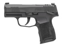 SIG SAUER 3659BXR3PMSSLCA P365 *CA COMPLIANT 9MM LUGER 10+1 3.10" BLACK NITRON STAINLESS STEEL OPTIC READY/SERRATED SLIDE, BLACK POLYMER FRAME W/ACCESSORY RAIL, BLACK POLYMER GRIP