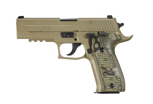 [798681450107] SIG SAUER 226R9SCPNCA P226 SCORPION *CA COMPLIANT 9MM LUGER 4.40" 10+1 FLAT DARK EARTH FLAT DARK EARTH HOGUE EXTREME G10 PIRANHA GRIP