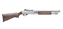 CITADEL FRMN2020NKL MARINER  FULL SIZE 20 GAUGE PUMP 3" 4+1 18.50" NICKEL FINISHED HEAT SHIELD BARREL, NICKEL FINISHED ALUMINUM RECEIVER W/PICATINNY RAIL, BLACK FIXED WALNUT STOCK
