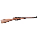CRICKETT KSAM38 MOSIN NAGANT M38 REPLICA 22 LR 1RD 16.13" BLUED THREADED SINGLE SHOT BARREL, AMERICAN WALNUT FIXED STOCK