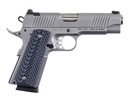 MAGNUM RESEARCH DE1911C9SS DESERT EAGLE 1911 C 9MM LUGER 8+1 4.33" STAINLESS BULL BARREL, MATTE STEEL SERRATED SLIDE, MATTE STAINLESS STEEL FRAME W/BEAVERTAIL, BLACK/GRAY G10 GRIP