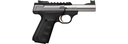 BROWNING 051605490 BUCK MARK PLUS MICRO BULL 22 LR 10+1 4" STAINLESS BULL BARREL, STAINLESS SERRATED SLIDE W/PICATINNY RAIL, MATTE BLACK ALLOY STEEL FRAME, BLACK OVERMOLDED UFX GRIP
