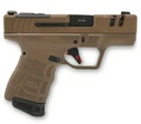 SAR USA SAR9SCG2BR SAR9 SC GEN2 SUB-COMPACT FRAME 9MM LUGER 15+1 3.30" BLACK STEEL BARREL, BRONZE CERAKOTE STEEL OPTIC READY/PORTED/SERRATED SLIDE, BRONZE POLYMER FRAME, BRONZE POLYMER GRIP
