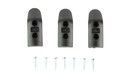 KIMBER MFG.,INC 4100300 BUMPER PADS  FITS 1911 BLACK 3 PACK