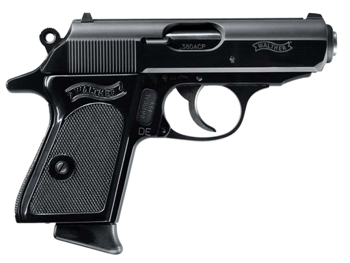 [723364209963] WALTHER ARMS 4796006 PPK/S  CARRY FRAME 380 ACP 7+1, 3.30" BLACK STEEL BARREL, BLACK SERRATED ZINC ALLOY SLIDE, BLACK ALUMINUM FRAME W/BEAVERTAIL, BLACK POLYMER GRIP, MANUAL THUMB SAFETY