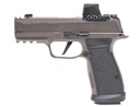 SIG SAUER 365AXGCA9LEGIONRXX P365 AXG LEGION ROMEO-X 9MM 17+1 3.10" COMPACT FRAME LEGION GRAY CERAKOTE STAINLESS STEEL SLIDE G-10 GRIP