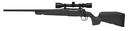 SAVAGE ARMS 32207 AXIS 2 XP COMBO FULL SIZE 6.5 CREEDMOOR 4+1 22" BLACK SPORTER BARREL, BLACK CARBON STEEL RECEIVER DRILLED & TAPPED, GRAY FIXED SYNTHETIC STOCK, WEAVER 3-9X40MM SCOPE, LEFT HAND