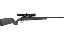 SAVAGE ARMS 32171 AXIS 2 XP COMBO FULL SIZE 223 REM 4+1 22" BLACK SPORTER BARREL, BLACK CARBON STEEL RECEIVER DRILLED & TAPPED, GRAY FIXED SYNTHETIC STOCK, WEAVER 3-9X40MM SCOPE, RIGHT HAND
