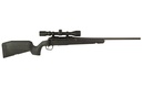 SAVAGE ARMS 32003 AXIS XP COMBO 243 WIN 4+1 22" MATTE BLACK BUTTON RIFLED BARREL, MATTE BLACK DRILLED & TAPPED CARBON STEEL RECEIVER, FIXED SPORTER BLACK SYNTHETIC STOCK, WEAVER 3-9X40MM, RIGHT HAND