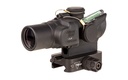 TRIJICON 400329 ACOG TA44 MATTE BLACK ANODIZED 1.5X16MM ILLUMINATED GREEN CIRCLE W/DOT RETICLE