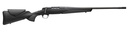 BROWNING 036031282 X-BOLT 2 MICRO FULL SIZE 6.5 CREEDMOOR 4+1 20" MATTE BLUED THREADED SPORTER BARREL, MATTE BLUED DRILLED & TAPPED STEEL RECEIVER, ADJUSTABLE VARI-TECH BLACK SYNTHETIC STOCK