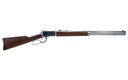 HERITAGE MFG H9235724F9 92  38 SPECIAL +P/357 MAG 12RD 24" STAINLESS POLISHED OCTAGON BARREL, STAINLESS POLISHED RECEIVER, FIXED HARDWOOD STOCK