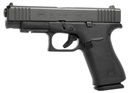 GLOCK UA4850201FR G48 GEN5 SLIM COMPACT 9MM LUGER 10+1 4.17" BLACK STEEL BARREL BLACK, NDLC FRONT RAIL/SERRATED SLIDE, BLACK POLYMER FRAME W/BEAVERTAIL, BLACK TEXTURED POLYMER GRIPS, USA MADE