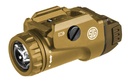 SIG SAUER ELECTRO-OPTICS SOF12002 FOXTROT1X  FLAT DARK EARTH 450 LUMENS WHITE