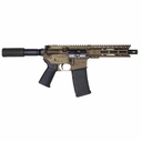DIAMONDBACK DB1912K071 DB15  5.56X45MM NATO 30+1 7" BLACK NITRIDE THREADED BARREL, M-LOK HANDGUARD, MIDNIGHT BRONZE ALUMINUM PICATINNY RAIL RECEIVER, BLACK BUFFER TUBE, BLACK MAGPUL GRIP, RIGHT HAND