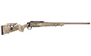 CVA CR3969 CASCADE LONG RANGE HUNTER FULL SIZE 7MM PRC 24" SMOKED BRONZE CERAKOTE STEEL THREADED BARREL, REALTREE HILLSIDE SYNTHETIC STOCK