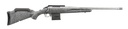 RUGER 46908 AMERICAN II  FULL SIZE 204 RUGER 10+1 20" GUN METAL GRAY CERAKOTE SPIRAL FLUTED THREADED BARREL & ALLOY STEEL RECEIVER W/PICATINNY RAIL, GRAY SPLATTER ADJ LOP SYNTHETIC STOCK